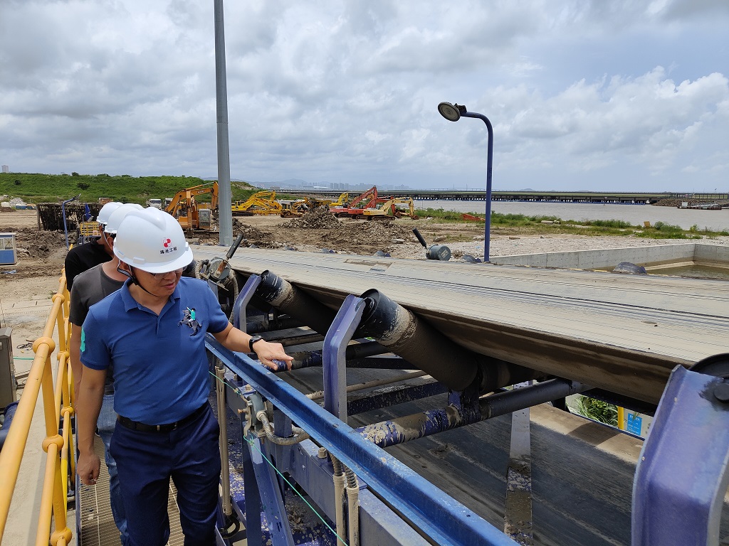 珠海国际公司组织开展澳门海泥出运项目安全检查