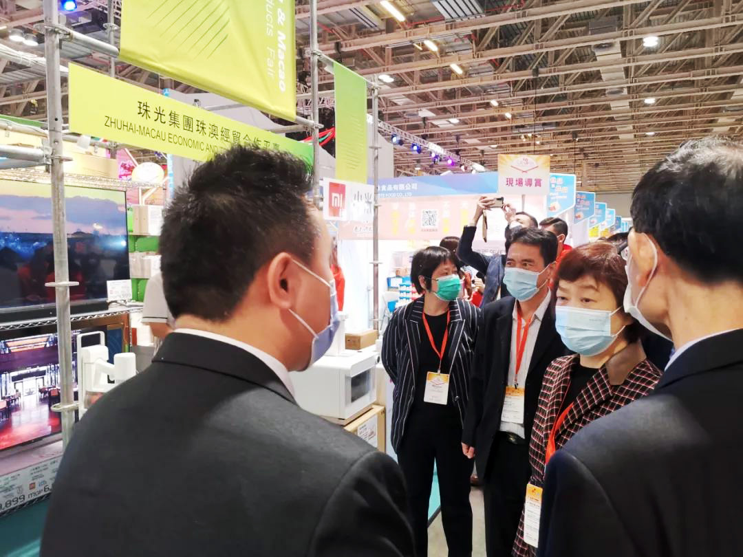 广东省商务厅副厅长任少详细询问珠澳经贸合作平台运营情况